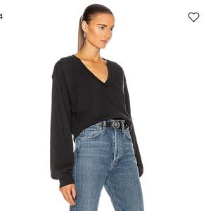 AGOLDE Balloon Sleeve Sweatshirt